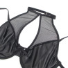 Subblime - 957582 Ensemble Soutien-Gorge Et Jupe En Cuir Noir S/M